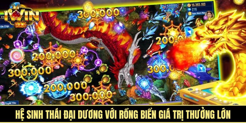 Hệ sinh thái đại dương với rồng biển giá trị thưởng lớn